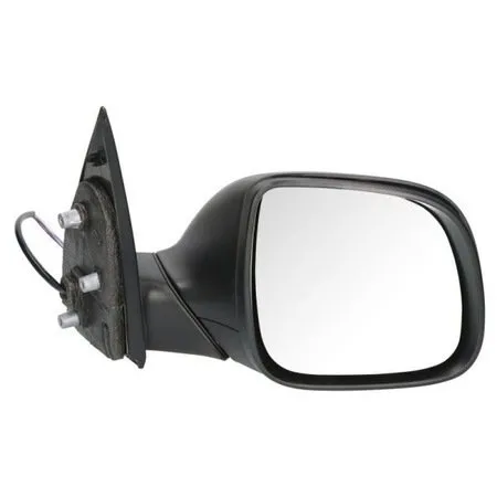Outside Mirror , Right, BLACK, Chromed, Convex, for electric mirror adjustment, Heatable , AMAROK 10>