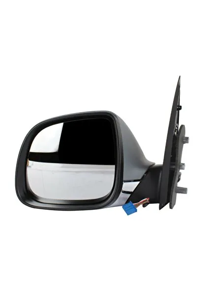 Outside Mirror , Right, Primed, Convex, for electric mirror adjustment, Heatable , lined + Chromed - AMAROK 10>