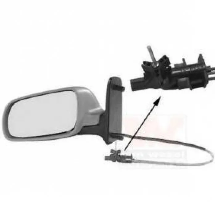 Outside Mirror ELK. IST.AST.With Blind Spot - SHARAN ALHAMBRA 01>05