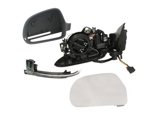 Outside Mirror , Left, Electric, Aspherical, Heated , With Blind Spot  A3 5D 08>10