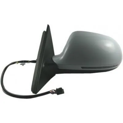 Outside Mirror , Left, Primed, Electric, Heatable, With Blind Spot 8PIN A4 07>10
