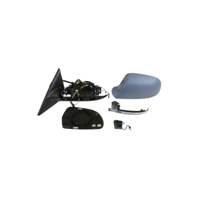 Outside Mirror , Left, Electric, Aspherical, Electronically foldable, with memory , With Blind Spot , 16 PIN - 2 DOOR  - A5 2D COUPE 07>10