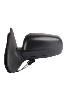 Outside Mirror , Left, Black, Paintable, Aspherical, Control: cable, Large mirror housing , With Blind Spot TOLEDO 99>03