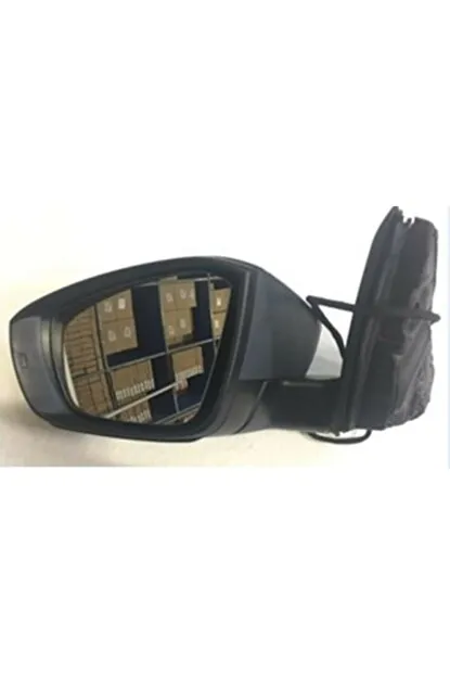 Outside Mirror , Left, Electric, Complete Mirror, Convex, Electronically foldable, Heated, with memory , ILLUMINATED OCTAVIA 13>