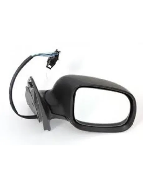 Outside Mirror , Right, Black, Electric, Convex, Heatable, Small mirror housing FABIA 97>04