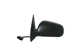 Outside Mirror , Left, Black, Electric, Aspherical, Heatable, Large mirror housing FABIA 97>04