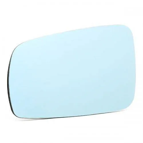 Mirror Glass, outside mirror , Blue, large type, left , A3 A4 A6 A8 95>00