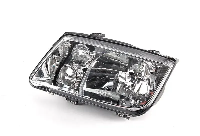 Headlight Assembly (foggy and motorized) (Jetta Mk4, w/Fog, Clear Turn, Left) 1j5941017AH
