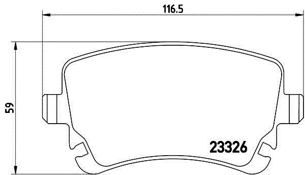 rear brake pad