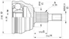 Drive Shaft, outer axle, HEAD - GOLF IV-BORA-AUT 1,9 TDI 53X36X30 (302963/302024) - Thumbnail 1