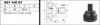 Drive Shaft, outer axle, HEAD CADDY III-GOLF V 30X36X59.5(304327) - Thumbnail 1