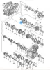 Bearing, Manual transmission VW T4 2.4 - 2.5 02F311213 - Thumbnail 2