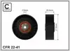 Tensioner pulley, V-Ribbed belt TRANSPORTER T4 AVT
AJA MOTOR 96> 78X25X8(55486) - Thumbnail 1