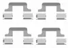 Accessory Kit, Disc Brake Pad AUDI A3 03-09 - A8 09-18 - Q3 13-18 - TT 07-14 / SEAT LEON 13-20 / SKODA SUPERB 08-15 / VOLKSWAGEN GOLF V-VI-JETTA-PASSAT-CC - Thumbnail 1