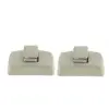 sun visor clip,(beige) volkswagen,seat,škoda,jetta,passat,bora,beetle,sharan,golf,fabia - Thumbnail 1