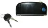 Door Handle , Left Front, with key, with lock barrel, Black, Smooth L T4 - Thumbnail 1