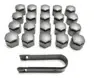 Cap, Wheel nut (16 PCS) + Funnel, Oil dipstick ,Gray PASSAT /JETTA 05> - Thumbnail 1