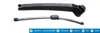 Wiper arm, rear window cleaning system, with cover, with integrated wiper GOLF VII 09><13 340 MM - Thumbnail 1