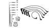 Ignition cable kit POLO 1.4 16V 100PS AFH 96 - 99 - Thumbnail 1