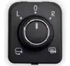 Switch, Mirror adjustment CRAFTER CADDY GOLF VIII PASSAT 3G0959565C - Thumbnail 1
