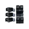 Switch, window regulator Doors: 4, Driver side, GOLF VII/LEON/PASSAT B8 CHROME - Thumbnail 2