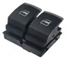Double window switch (red) (chrome plated) CADDY III 04> - Thumbnail 1