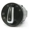 Switch, Headlight (chrome plated) ( AUTOMATIC ) (FRONT/REAR FOG) GOLF R/PASSAT B6 - Thumbnail 1