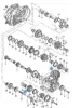 Manual Transmission Input Shaft Bearing Center - VW Audi 02A311115E - Thumbnail 2