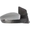 Outside Mirror Right, Black, Convex, for electric mirror adjustment, Heatable (RECTANGULAR SOCKET) POLO VI 09>18 - Thumbnail 1