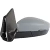 Outside Mirror , Left, Black, Aspherical, for electric mirror adjustment, Heatable (RECTANGULAR SOCKET) - POLO VI 09>18 - Thumbnail 1