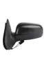 Outside Mirror , Left, Black, Paintable, Aspherical, Control: cable, Large mirror housing , With Blind Spot TOLEDO 99>03 - Thumbnail 1