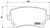 rear brake pad - Thumbnail 1